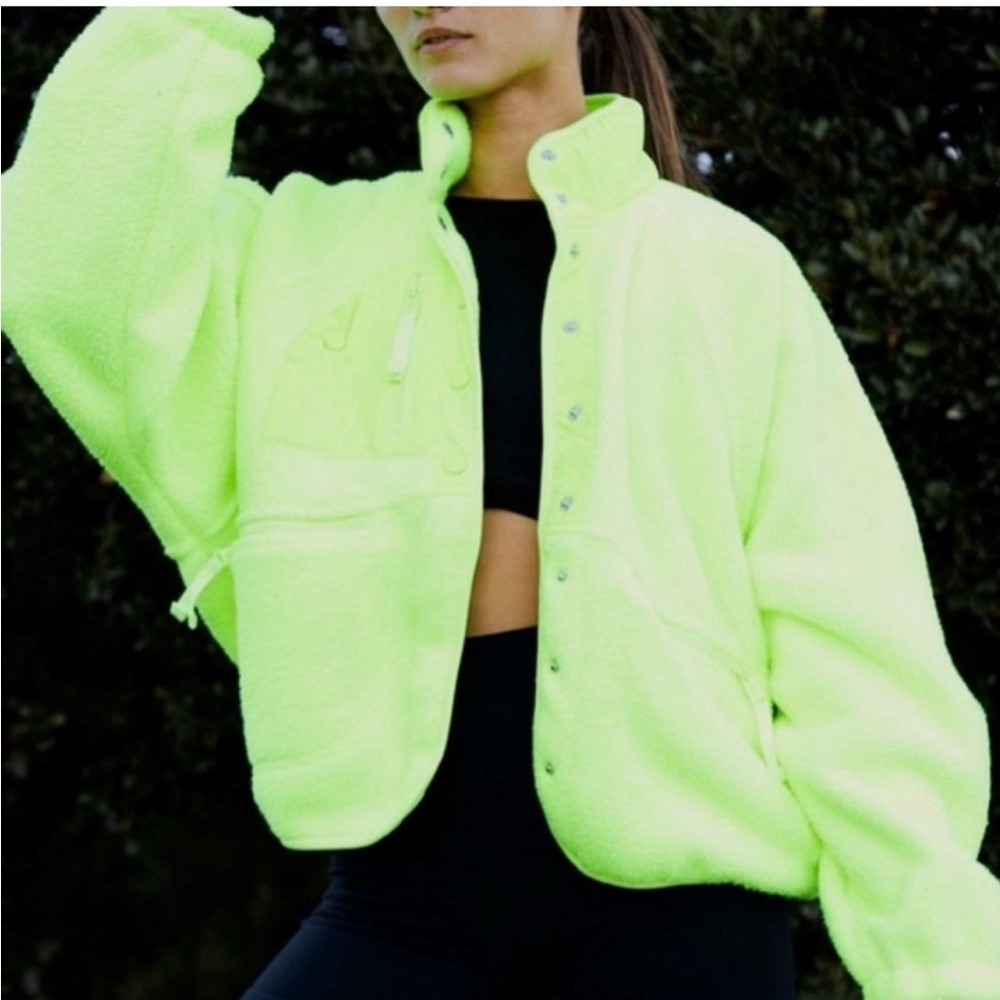 FP Movement Hit the Slopes Neon Green Women's Jacket